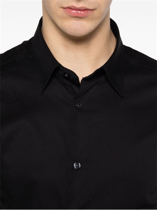 Camicia uomo Emporio Armani nera EMPORIO ARMANI | EM005123AF23800UC001